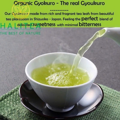 Trà Gyokuro Organic Otsuka Green Nhật Bản – Lá Rời 50g