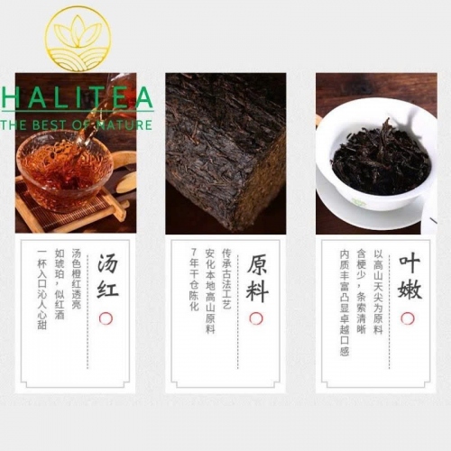 Trà Hắc Trà An Hóa Bách Lượng Trà 500g – Hoa Quyển Trà Hồ Nam