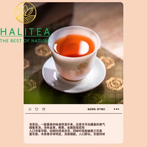 Trà Hắc Trà Kim Hoa Phục Trà Thiên Tiêm An Hóa – Hũ Thiếc 125g