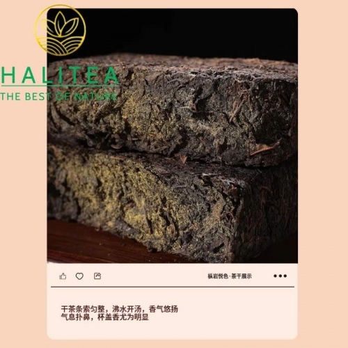 Trà Hắc Trà Kim Hoa Phục Trà Thiên Tiêm An Hóa – Hũ Thiếc 125g