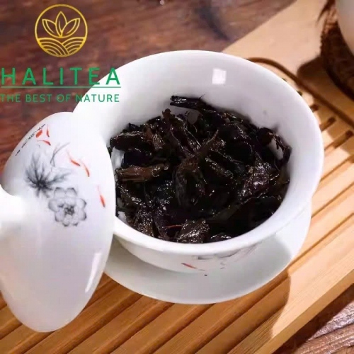 Trà Hắc Trà Kim Hoa Phục Trà Thiên Tiêm An Hóa – Hũ Thiếc 125g