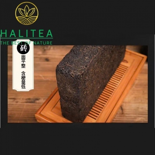Trà Hắc Trà Thiên Tiêm Kim Hoa Phục Gạch An Hóa 2015 – Túi Quà 1kg