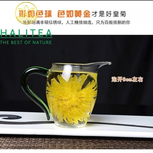 Trà Hoa Cúc Đại Đoá Hoàng Gia Hộp Thiếc Kèm Túi Giấy 20 Bông