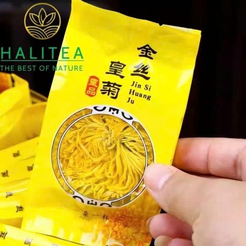 Trà Hoa Cúc Đại Đóa Hộp Kiếng 20 Gói