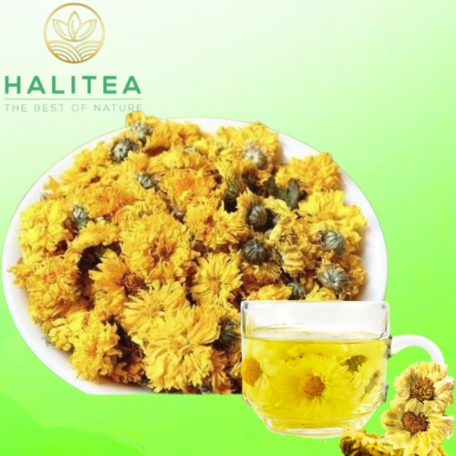 Trà Hoa Cúc Vàng Hàm Hương Túi Zip 100g