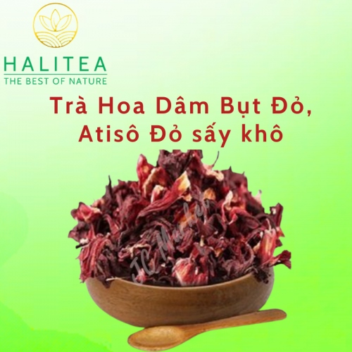 Trà Hoa Dâm Bụt/ Hibiscus Túi Zip 100g