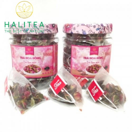 Trà Hoa Hồng Túi Tam Giác Hũ 15 Túi X 3gr