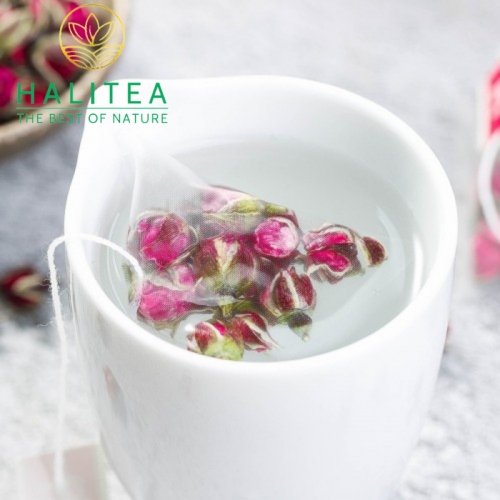 Trà Hoa Hồng Túi Tam Giác Hũ 15 Túi X 3gr