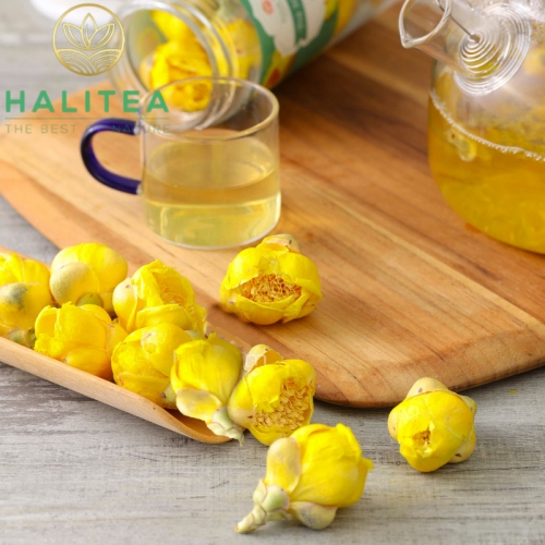 Trà Hoa Vàng Ba Chẽ Quảng Ninh Hũ 100gr