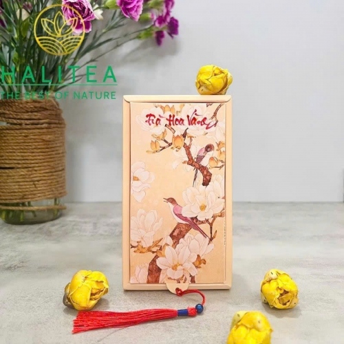 Trà Hoa Vàng – Kim Hoa Trà Sấy Lạnh Hộp Giấy 15gr