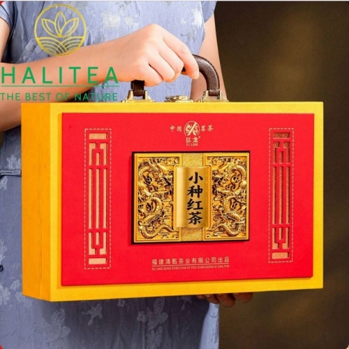 Trà Hồng Trà Chính Sơn Tiểu Chủng – Hộp Quà Phúc Lộc Hoàng Gia 250g