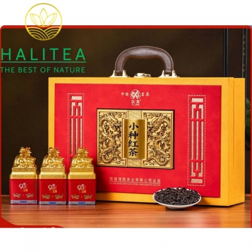Trà Hồng Trà Chính Sơn Tiểu Chủng – Hộp Quà Phúc Lộc Hoàng Gia 250g