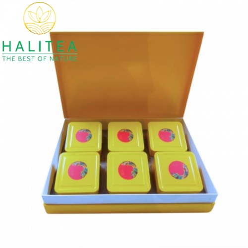 Trà Kim Tuấn Mi Hộp Quà Biếu Cao Cấp 300g/6 hộp/60 gói