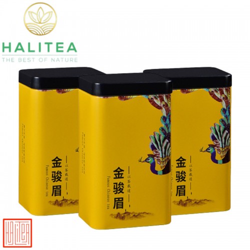 Trà Kim Tuấn Mi Hộp Thiếc Vàng 80gr