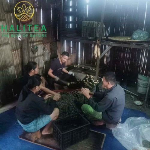 Trà Lam Shan Tuyết Cổ Thụ Gác Bếp Cao Cấp Ống 150G