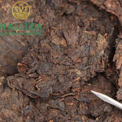 Trà Lão Phổ Nhĩ Chín Cổ Thụ Mãnh Hải 2006 - Bánh 357g