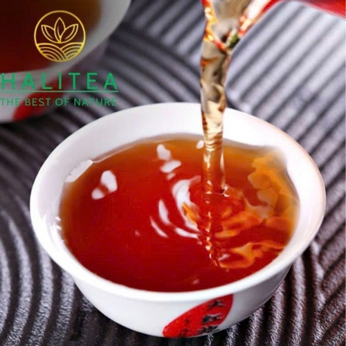 Trà Lão Tùng Thủy Tiên (Lao Cong Shui Xian) - Vũ Di Nham Trà Hộp Thiếc 125g