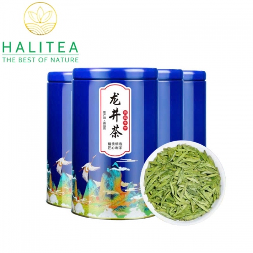 Trà Long Tĩnh Hàng Châu Chiết Giang – Hộp Thiếc 100gr