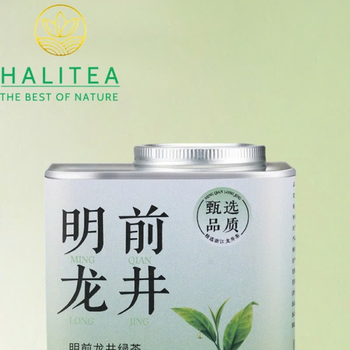 Trà Long Tĩnh Hàng Châu Chiết Giang – Hộp Thiếc 50g