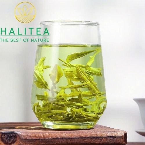 Trà Long Tĩnh (Longjing Tea) Minh Tiền 2025 – Hộp Quà Vàng Hoàng Kim 500g