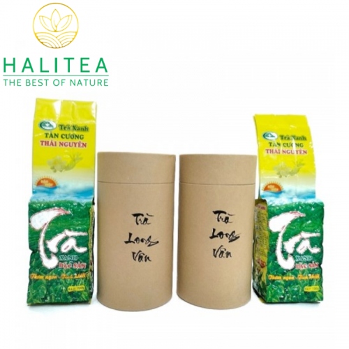 Trà Long Vân Thái Nguyên Đặc Biệt Hộp Lon Giấy 100G