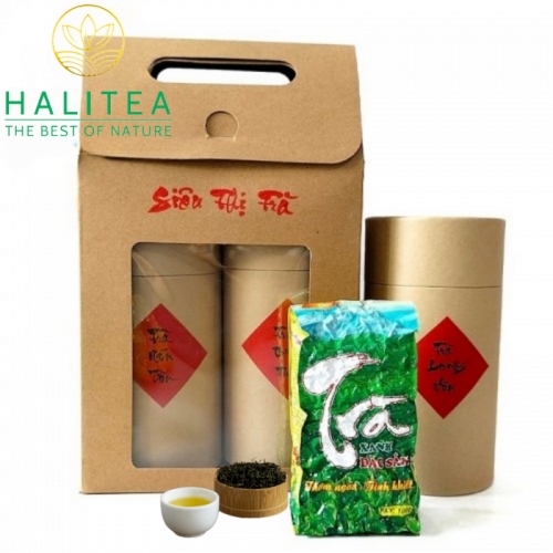 Trà Long Vân Thái Nguyên Đặc Biệt Hộp Lon Giấy 100G