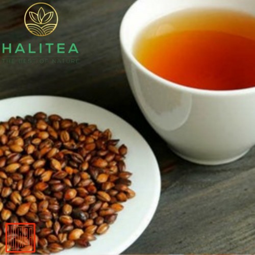Trà Lúa Mạch Nguyên Hạt Hũ Pet 200gr