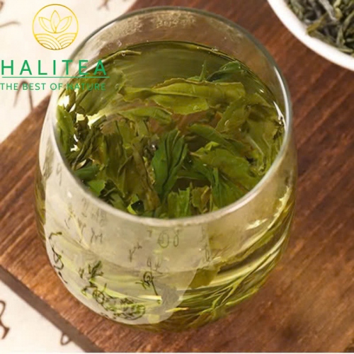 Trà Lục An Qua Phiến Hộp Thiếc Đỏ 100g