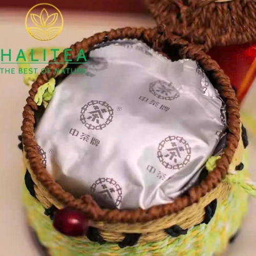 Trà Lục Bảo Trung Trà 6166 – Hắc Trà Quảng Tây 250g