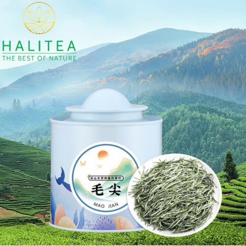 Trà Mao Tiêm Tín Dương Hà Nam Hộp Thiếc 100gr