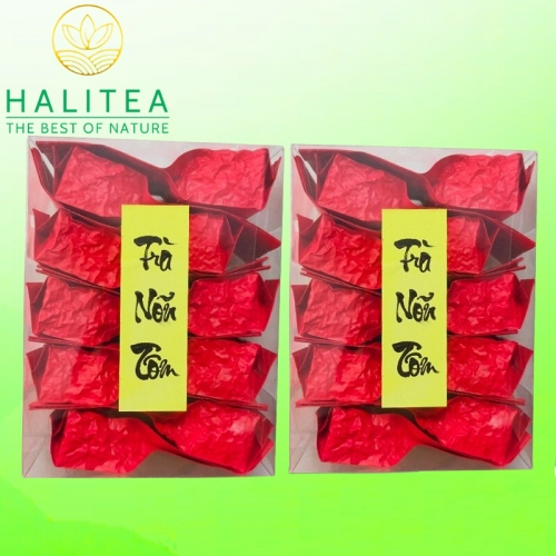 Trà Nõn Tôm Tân Cương Thái Nguyên Thượng Hạng Hộp Kiếng Gói 10gr