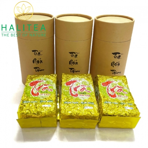 Trà Nõn Tôm Tân Cương Thái Nguyên Thượng Hạng Lon Giấy 100g