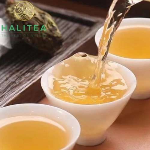 Trà Ô Long Chương Bình Thủy Tiên Hộp Kiếng 250gr