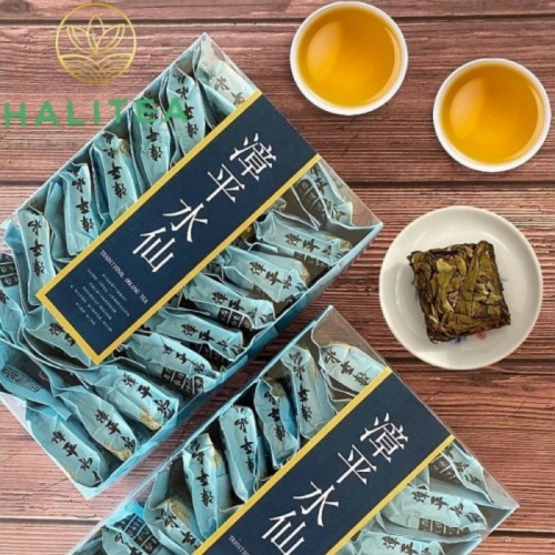 Trà Ô Long Chương Bình Thủy Tiên Hộp Kiếng 250gr