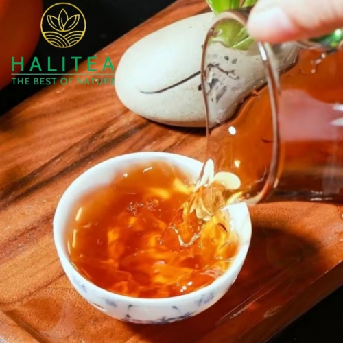 Trà Ô Long Đen Cắt Dầu Gói 250g
