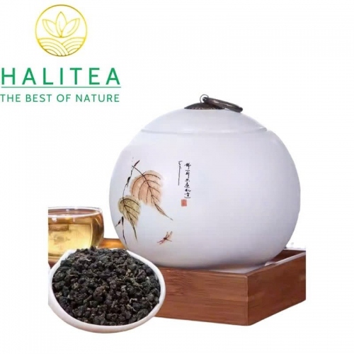 Trà Ô Long Đông Đỉnh Đài Loan Cao Cấp Hũ Sứ 250gr