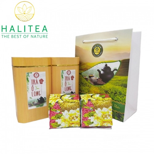 Trà Ô Long HALITEA Cao Cấp Hộp 200gr