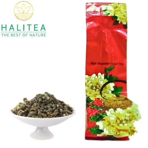Trà Ô Long HALITEA Cao Cấp Lon Xanh - Set Quà Tặng