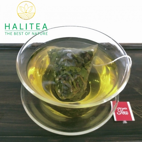 Trà Ô Long HALITEA Túi Tam Giác Cao Cấp Hũ 15 Gói X 4gr