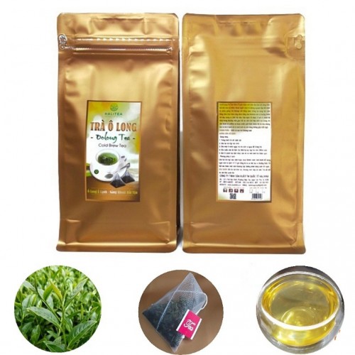 Trà Ô Long HALITEA Túi Tam Giác Túi Zipper 30 Gói X 4gr