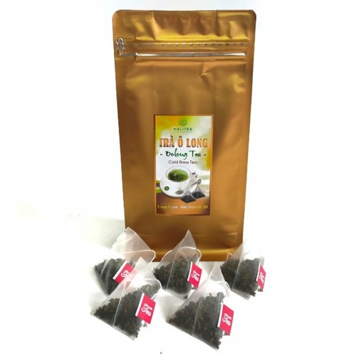Trà Ô Long HALITEA Túi Tam Giác Túi Zipper 30 Gói X 4gr