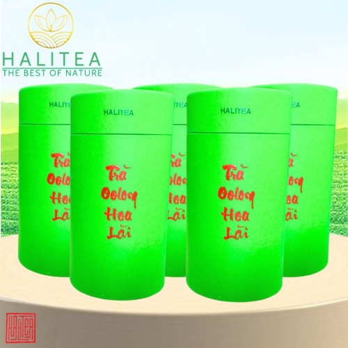 Trà Ô long Ướp Hoa Lài Tươi Tự Nhiên Lon Xanh 100gr