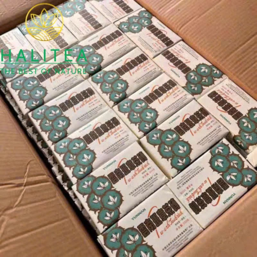 Trà Phổ Nhĩ Chín Banzhang 2006 Menghai Chunhai – Trà Gạch 250g