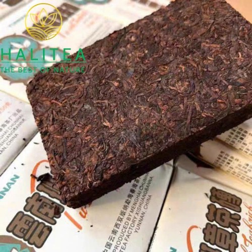Trà Phổ Nhĩ Chín Banzhang 2006 Menghai Chunhai – Trà Gạch 250g