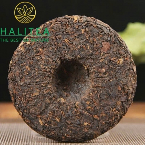 Trà Phổ Nhĩ Chín Bố Lãng Sơn 2020 - Bánh 100g