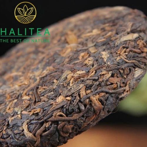 Trà Phổ Nhĩ Chín Bố Lãng Sơn 2020 - Bánh 100g