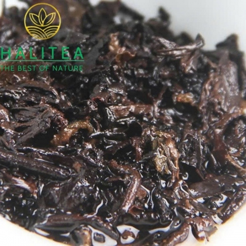 Trà Phổ Nhĩ Chín Bố Lãng Sơn 2020 - Bánh 100g