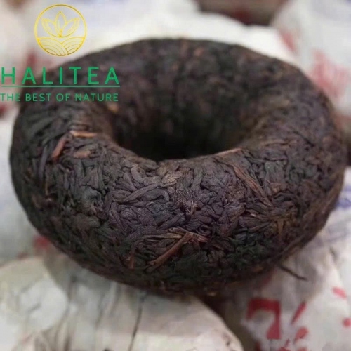 Trà Phổ Nhĩ Chín (Che Shun Hao)  Xa Thuận Hào Thiên Thụy 1990s – Bánh 250g