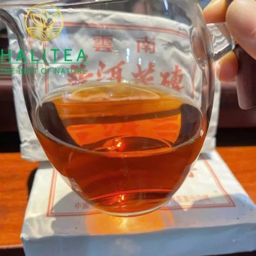 Trà Phổ Nhĩ Chín Đại Ích (Dayi – 7581) 2000 Dòng Cổ Điển – Gạch 250g