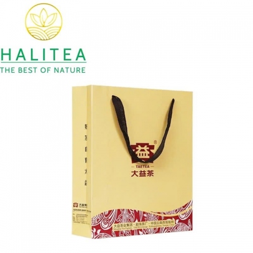 Trà Phổ Nhĩ Chín Đại Ích (Dayi – TAETEA) 2001 - Hộp Quà Tặng Bánh 357g